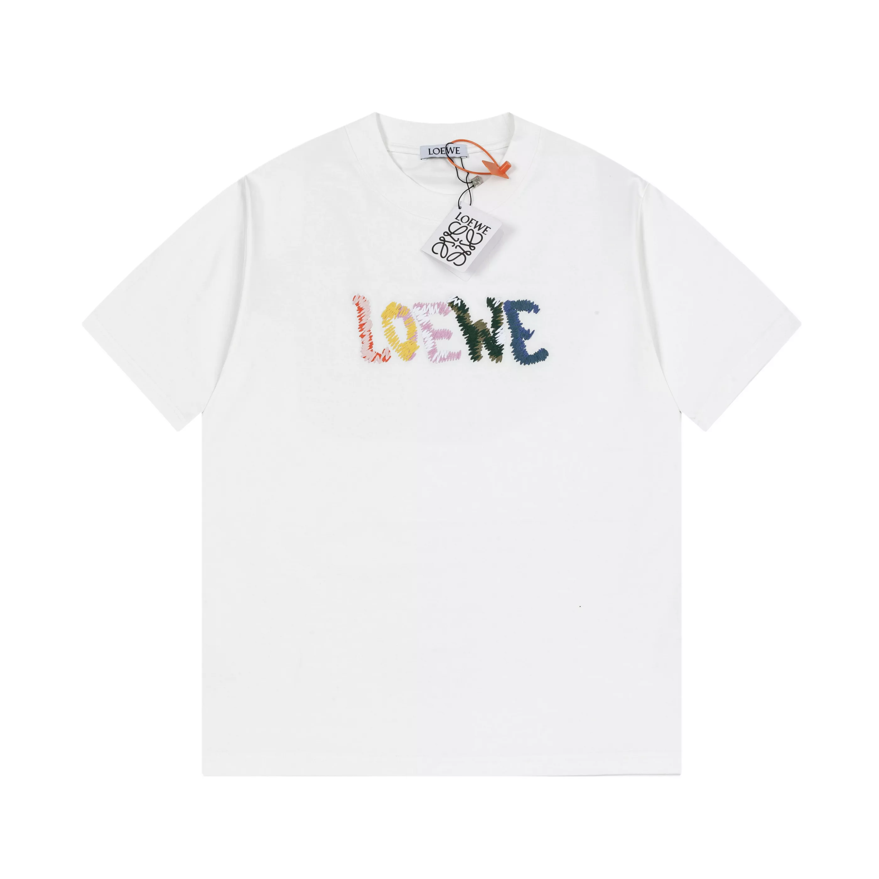 LOEWE T-Shirts Short Sleeved For Unisex Sophisticated 744