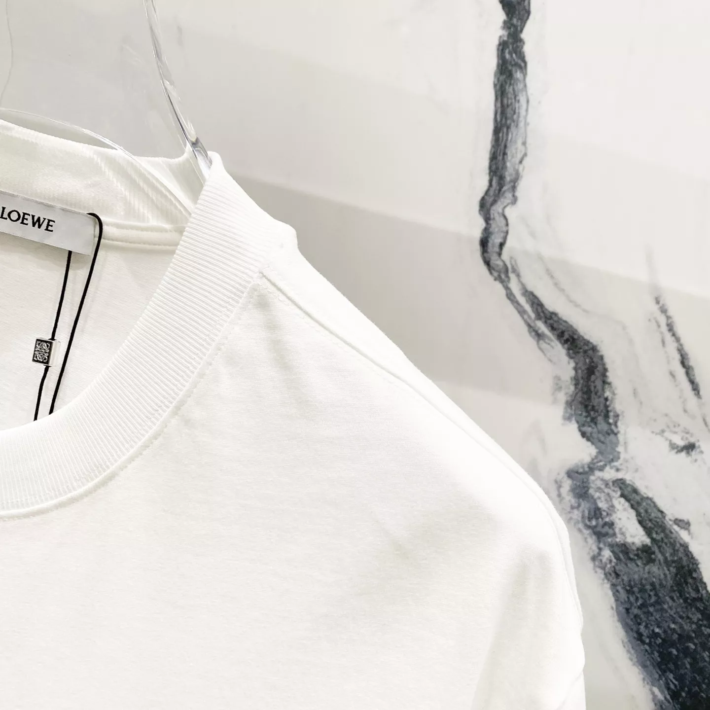 LOEWE T-Shirts Short Sleeved For Unisex Stylish 4849