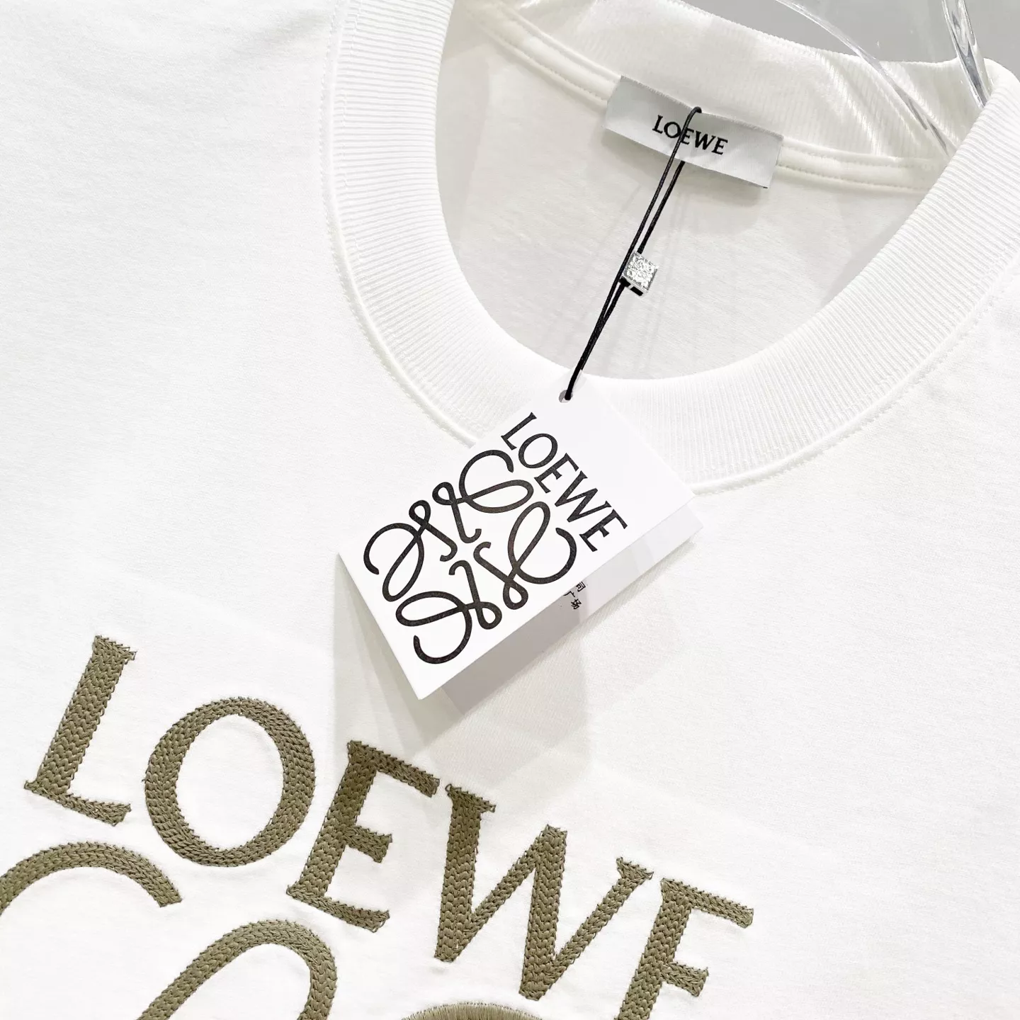 LOEWE T-Shirts Short Sleeved For Unisex Stylish 4849