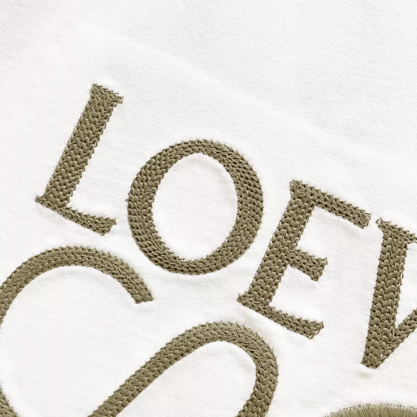 LOEWE T-Shirts Short Sleeved For Unisex Stylish 4849