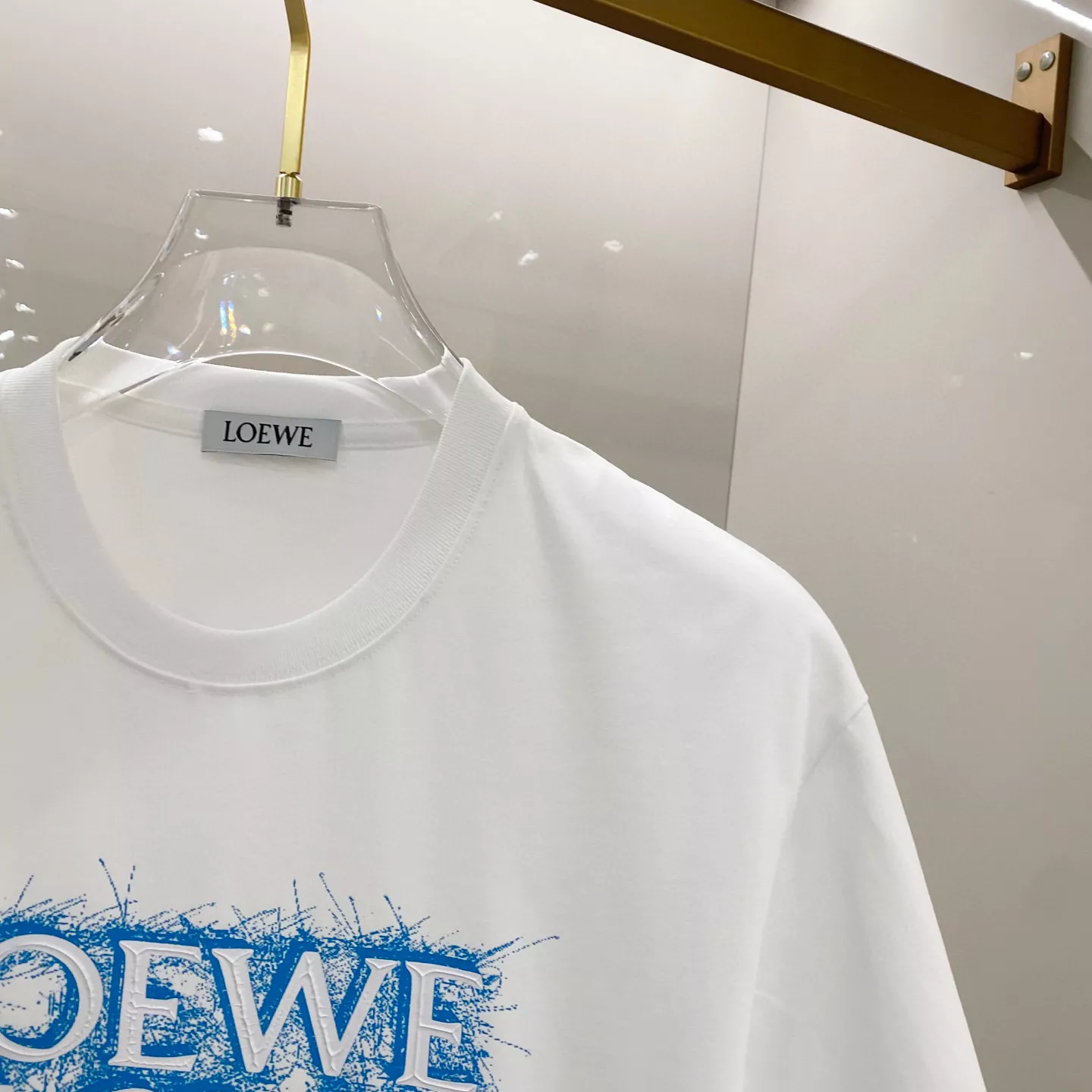 LOEWE T-Shirts Short Sleeved For Unisex Trendy 6540