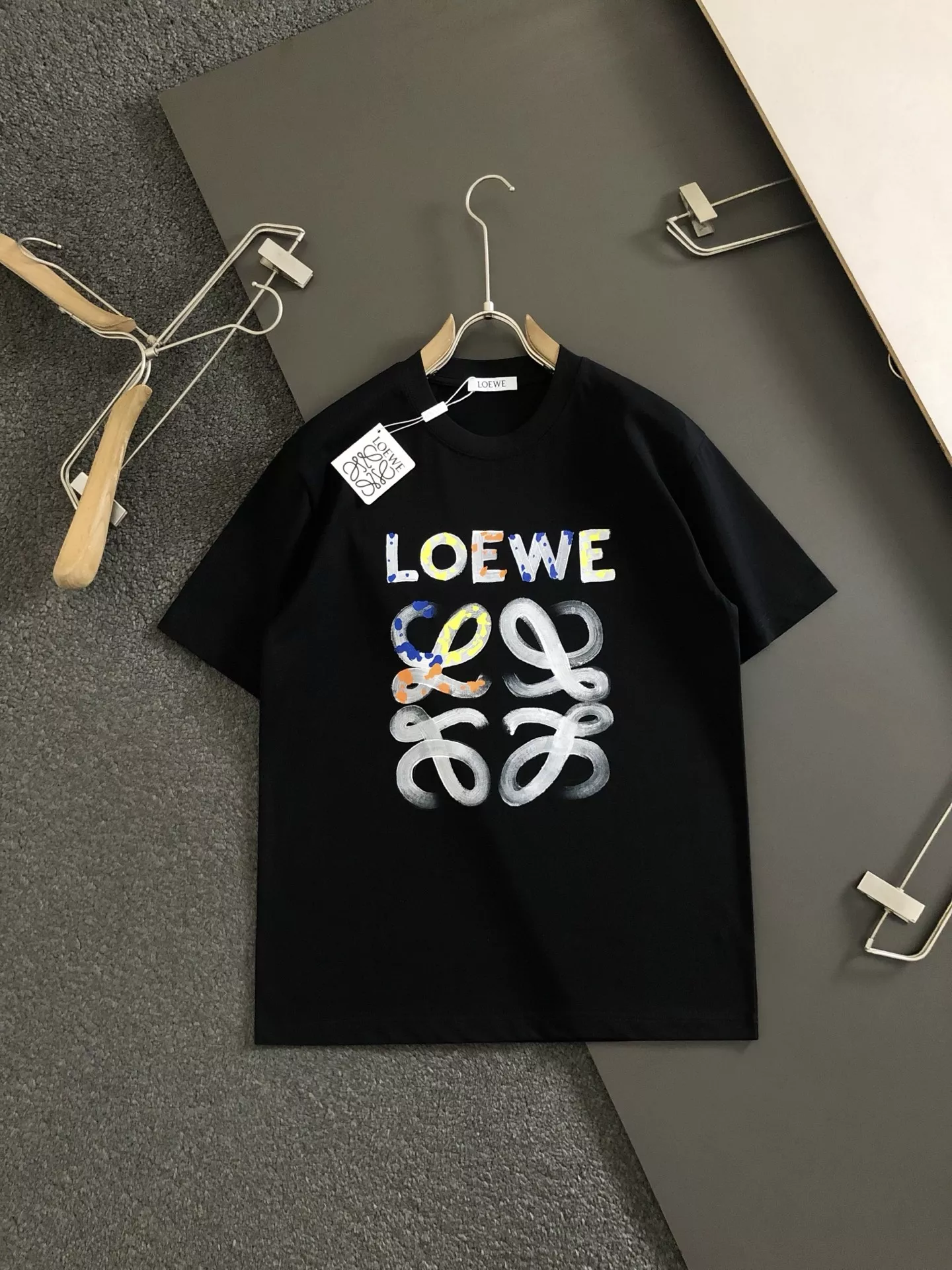 LOEWE T-Shirts Short Sleeved For Unisex Unique 5101
