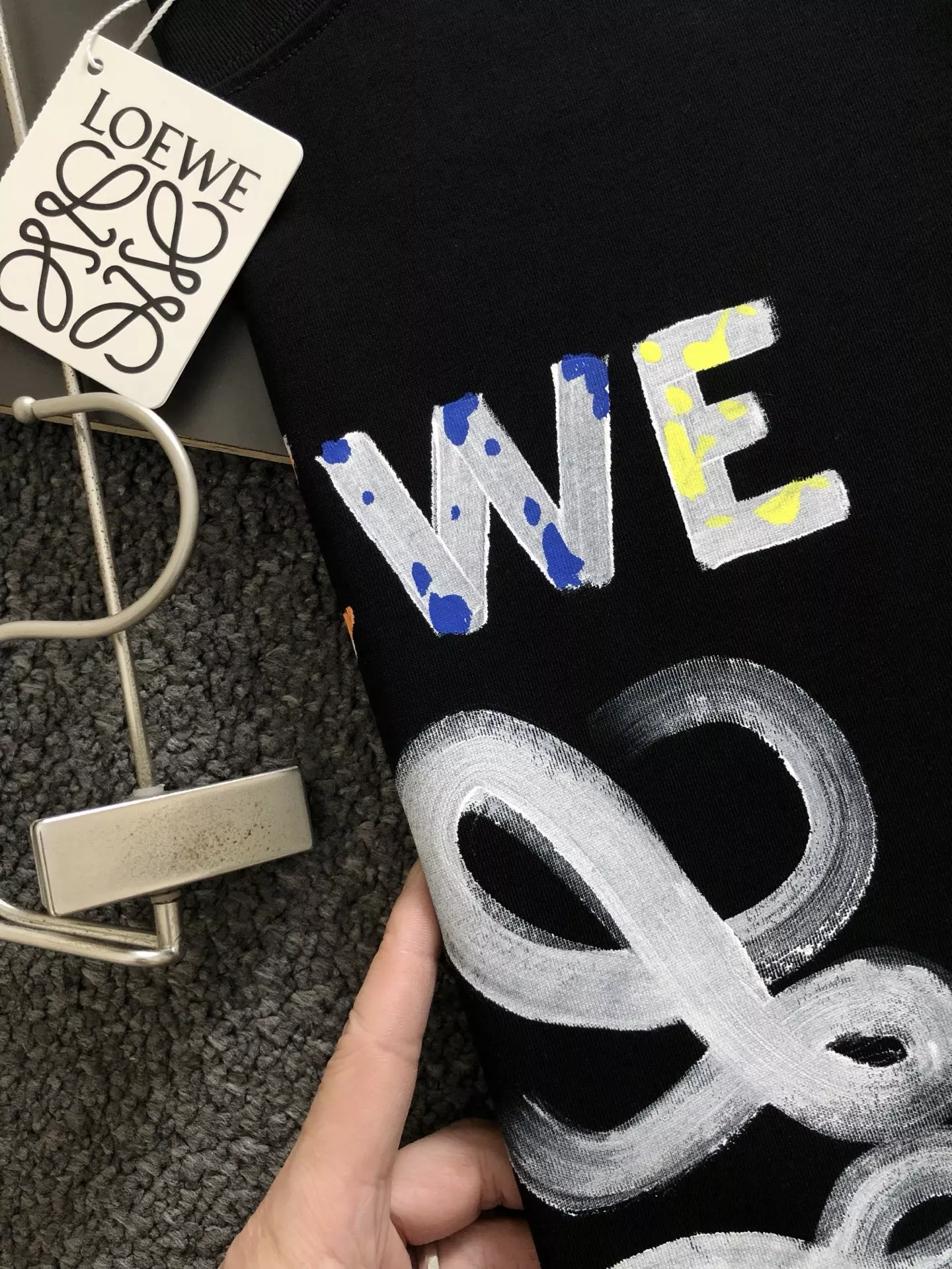 LOEWE T-Shirts Short Sleeved For Unisex Unique 5101