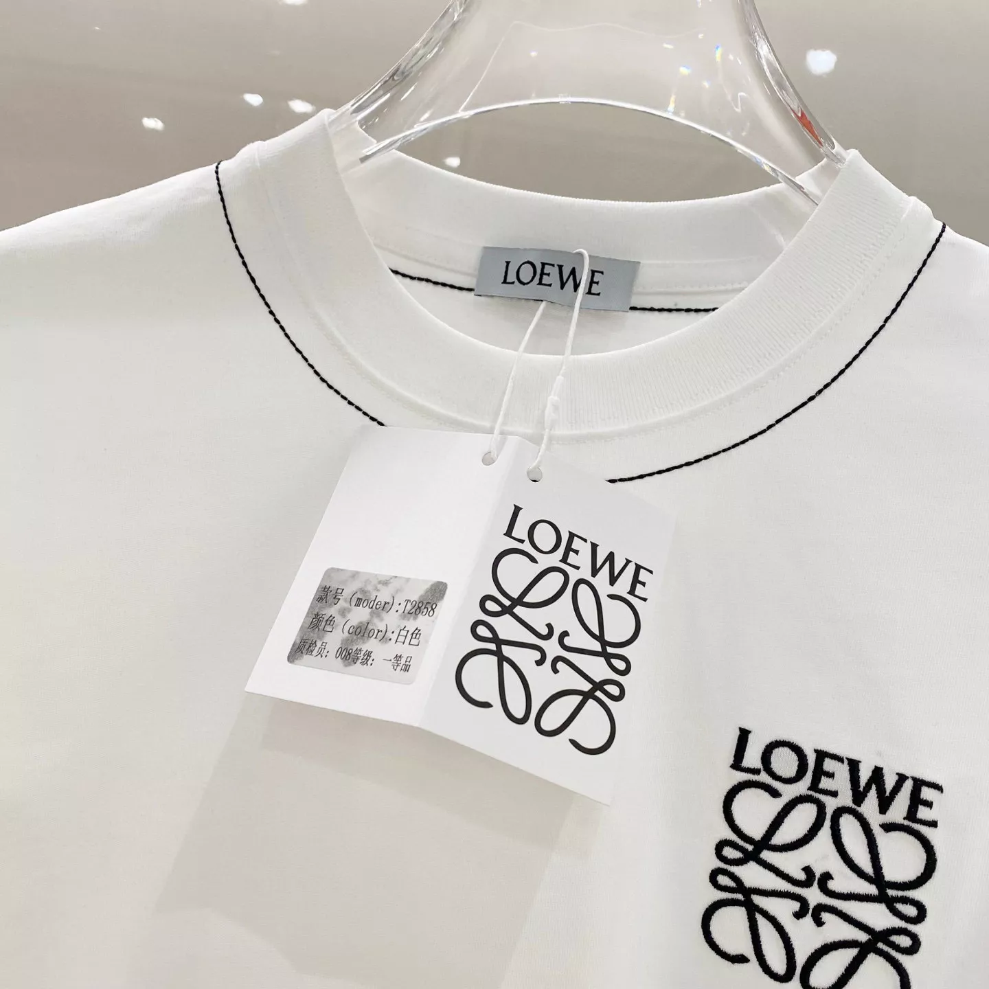 LOEWE T-Shirts Short Sleeved For Unisex Vibrant 2461