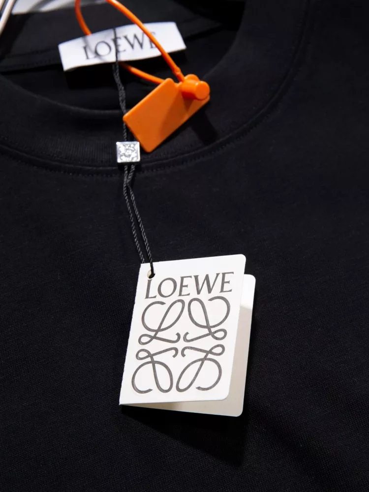 LOEWE T-Shirts Short Sleeved For Unisex Vibrant 8412