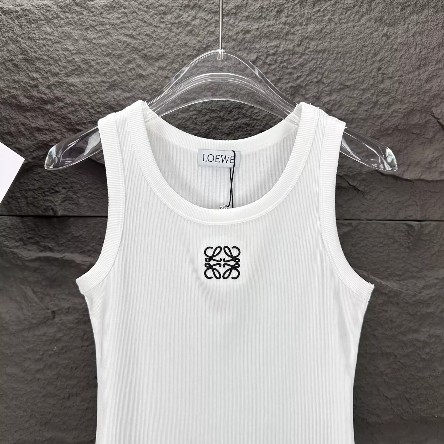 LOEWE T-Shirts Sleeveless For Women Minimalist 3714