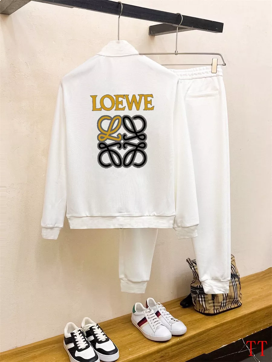LOEWE Tracksuits Long Sleeved For Men Affordable 8285