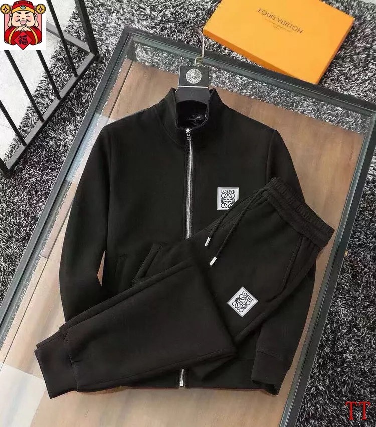 LOEWE Tracksuits Long Sleeved For Men AllSeason 5626