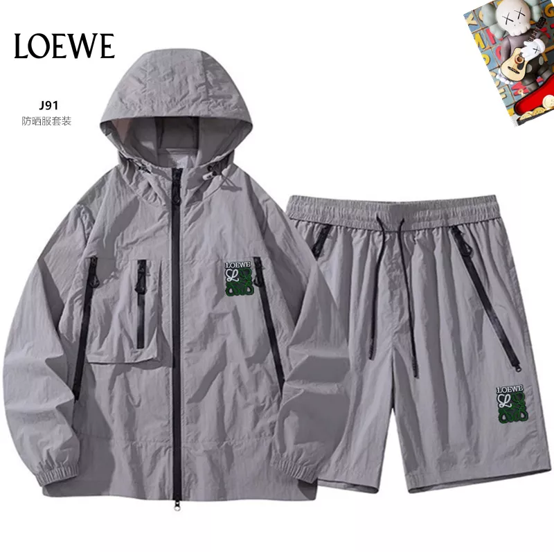 LOEWE Tracksuits Long Sleeved For Men Comfortable 2465