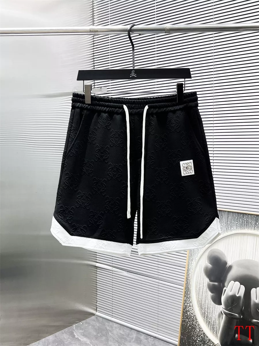 LOEWE Tracksuits Short Sleeved For Men Trendy 2778