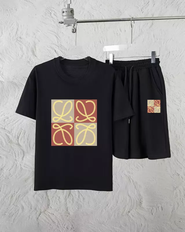 LOEWE Tracksuits Short Sleeved For Unisex Durable 2009