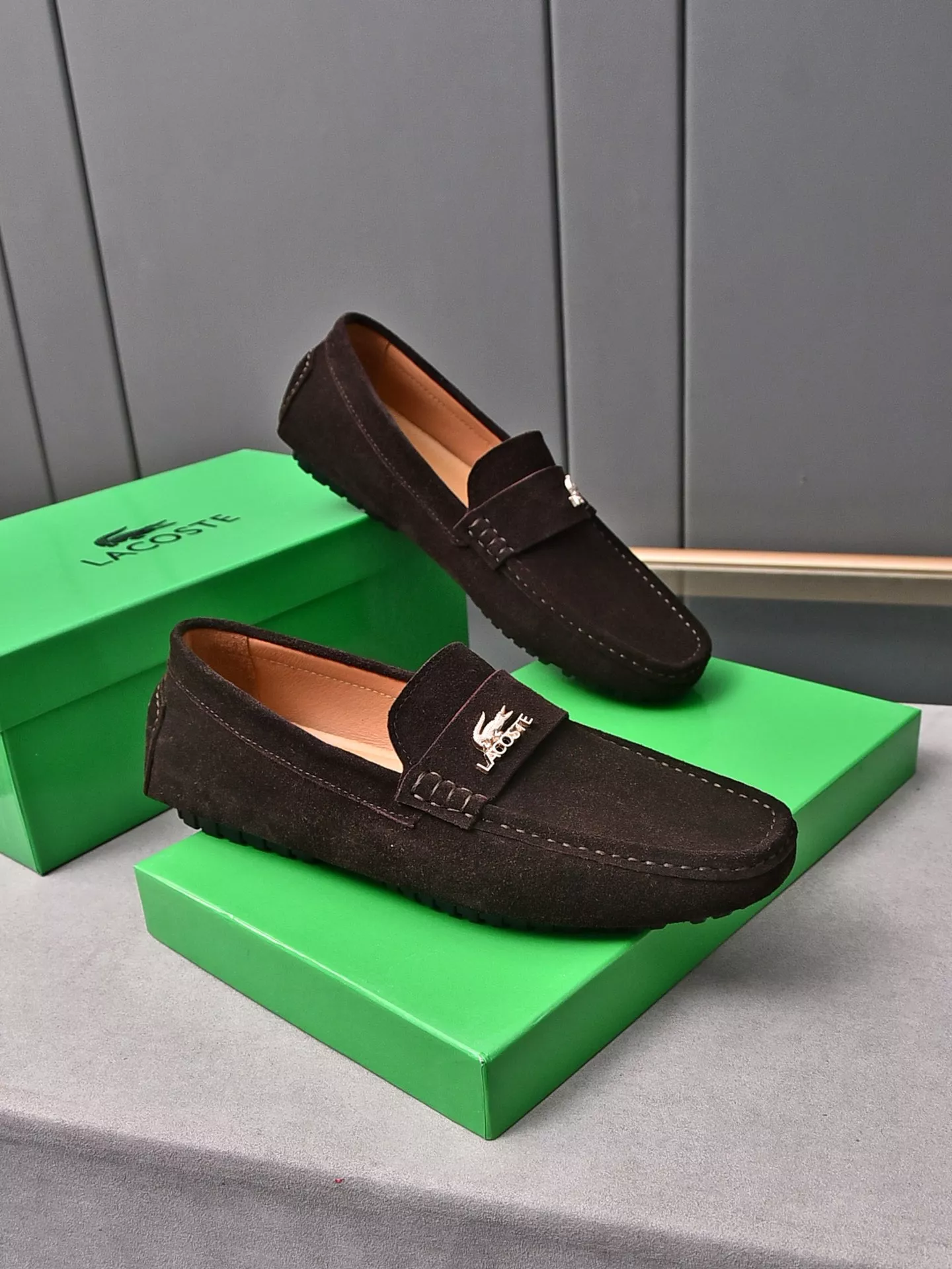 Lacoste Leather Shoes For Men Elegant 4707