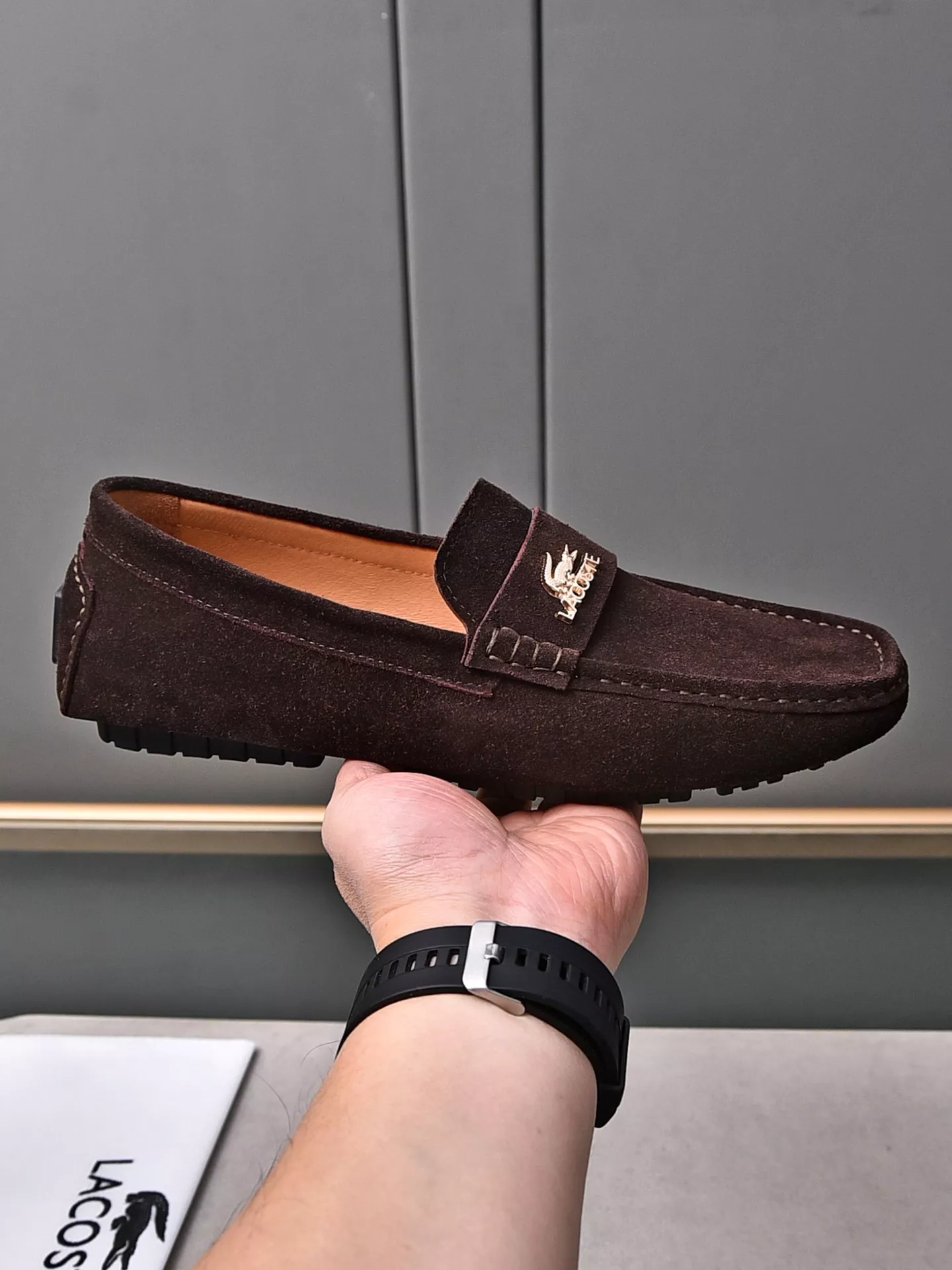 Lacoste Leather Shoes For Men Elegant 4707