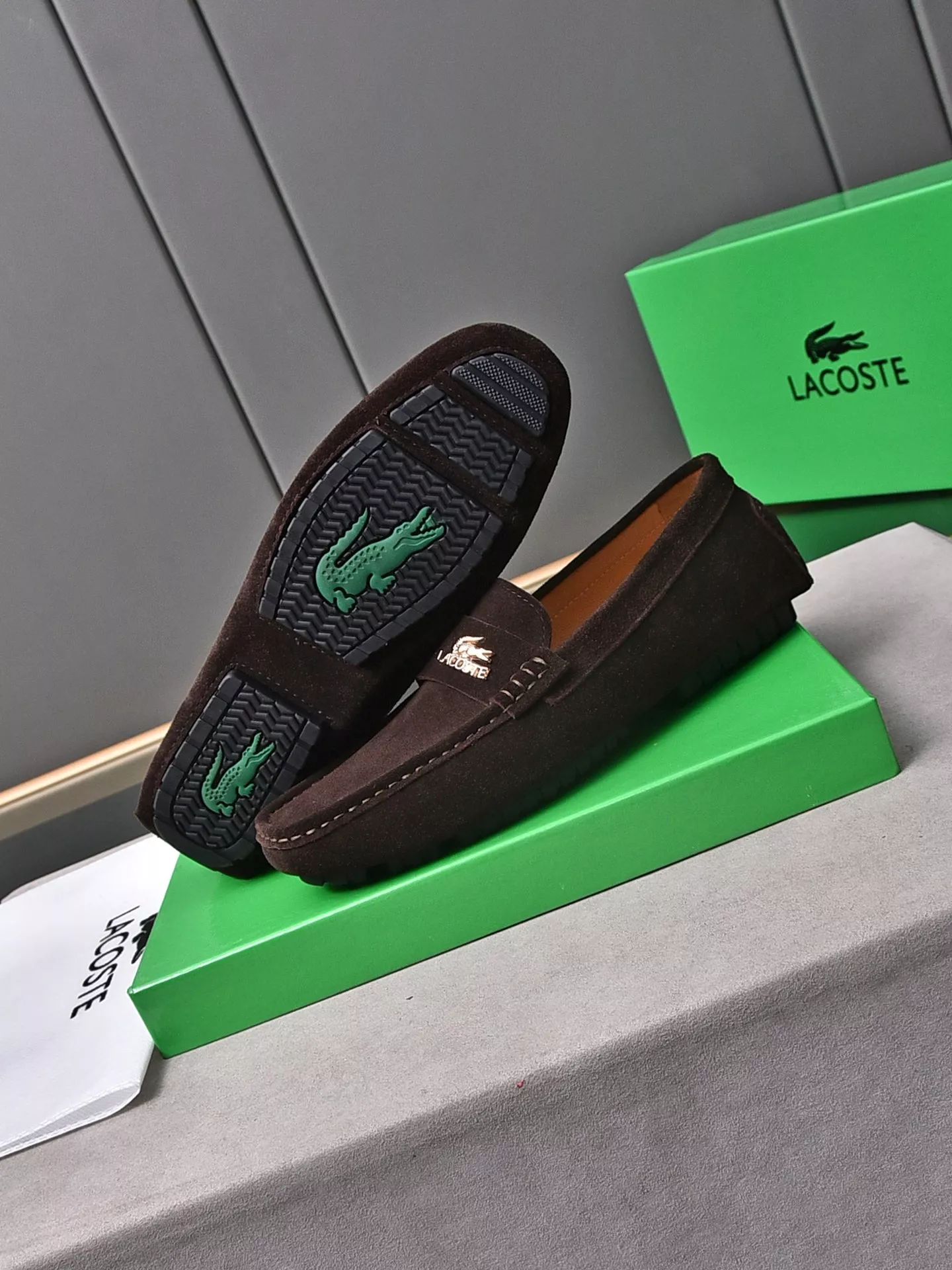 Lacoste Leather Shoes For Men Elegant 4707