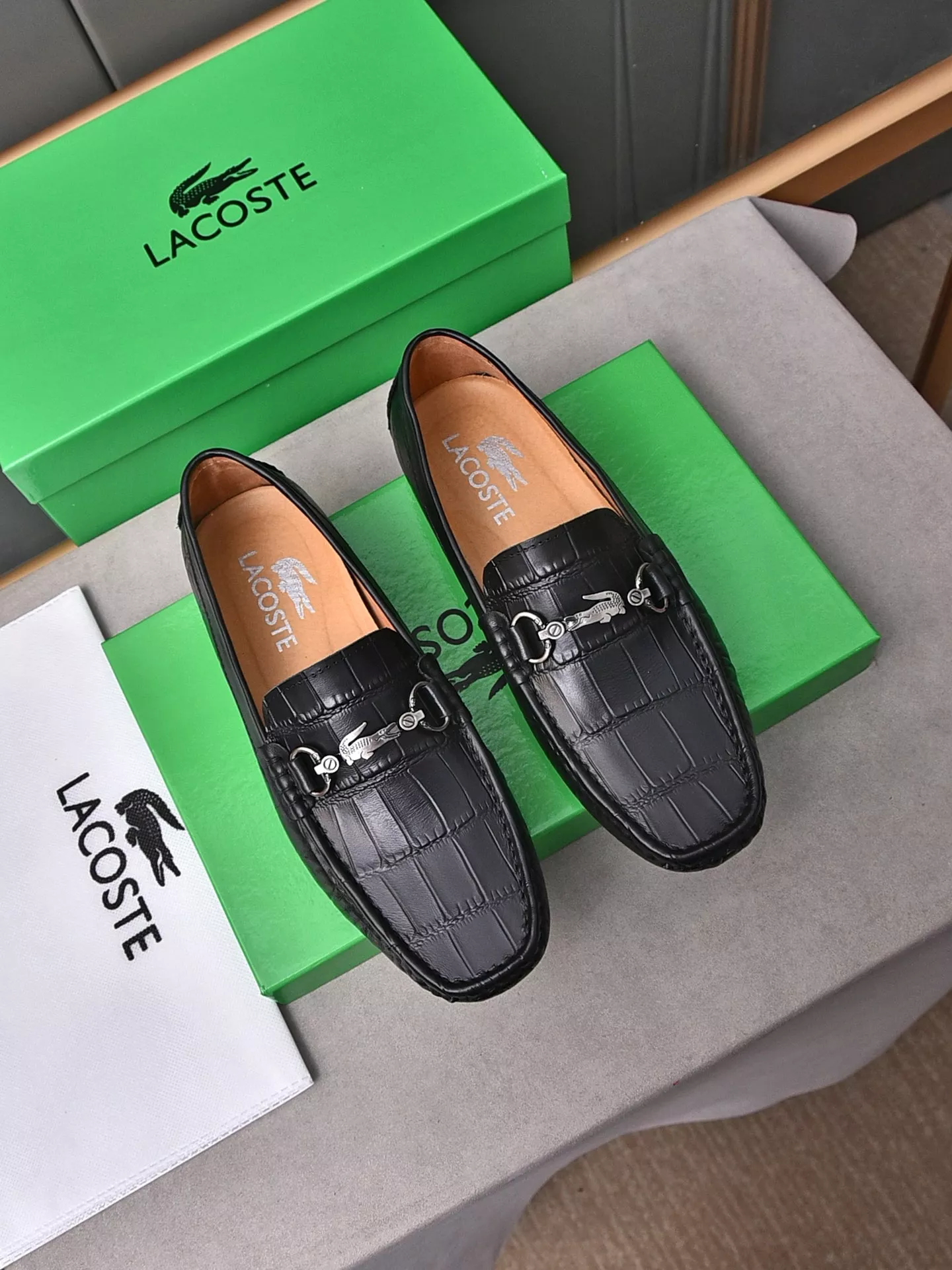 Lacoste Leather Shoes For Men Fashionable 5890