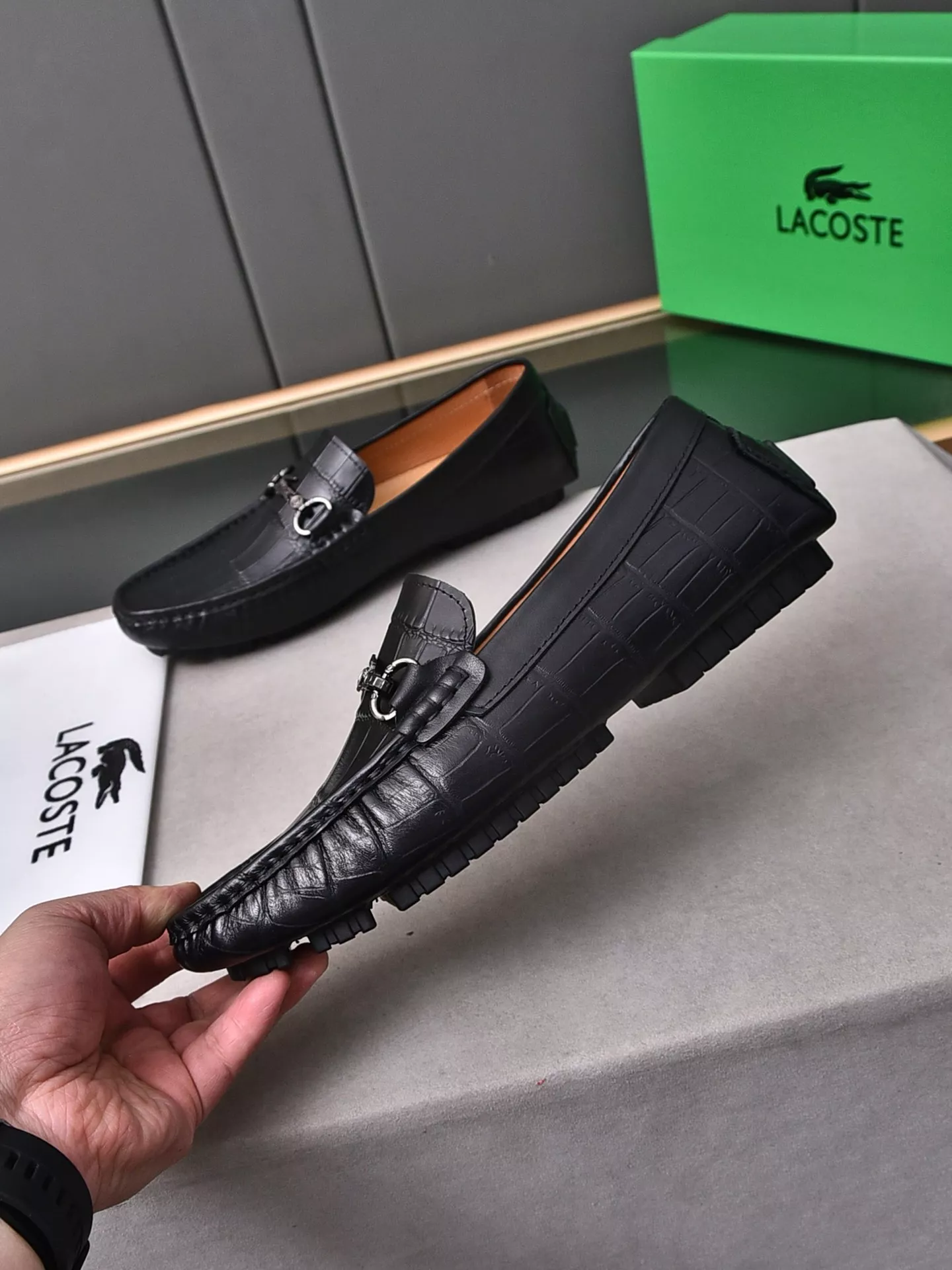 Lacoste Leather Shoes For Men Fashionable 5890