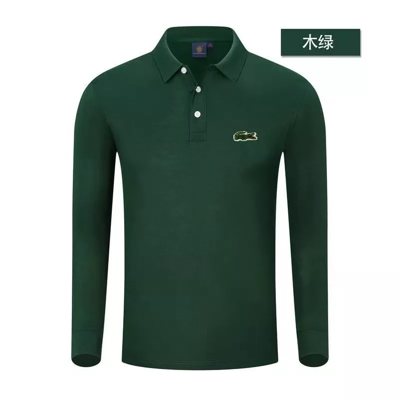 Lacoste T-Shirts Long Sleeved For Men Bright 6838