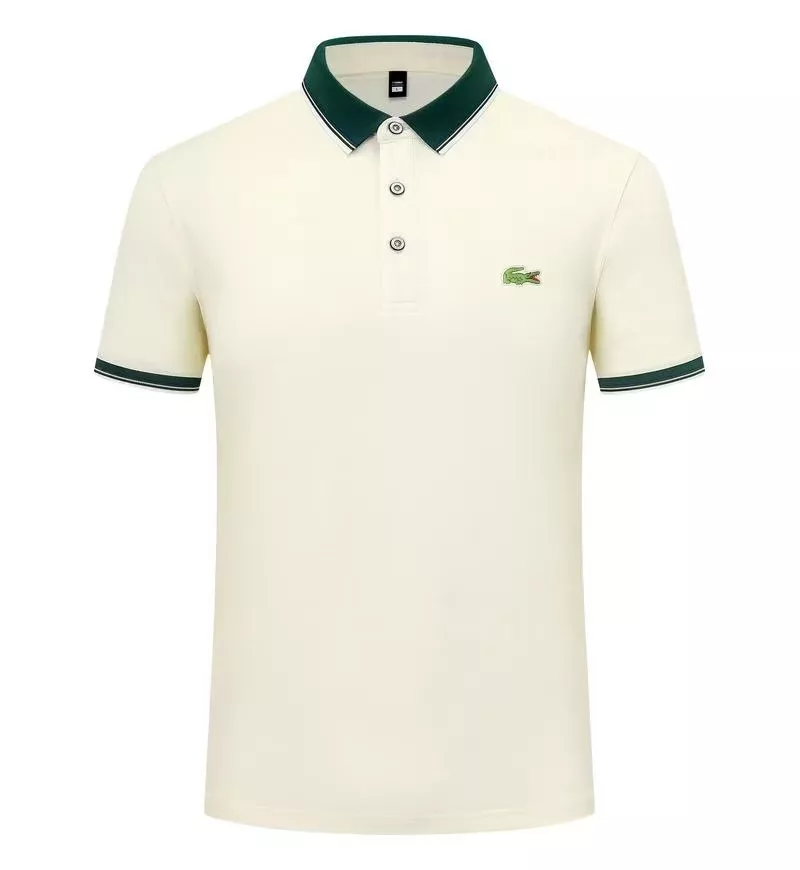 Lacoste T-Shirts Short Sleeved For Men AllSeason 7394
