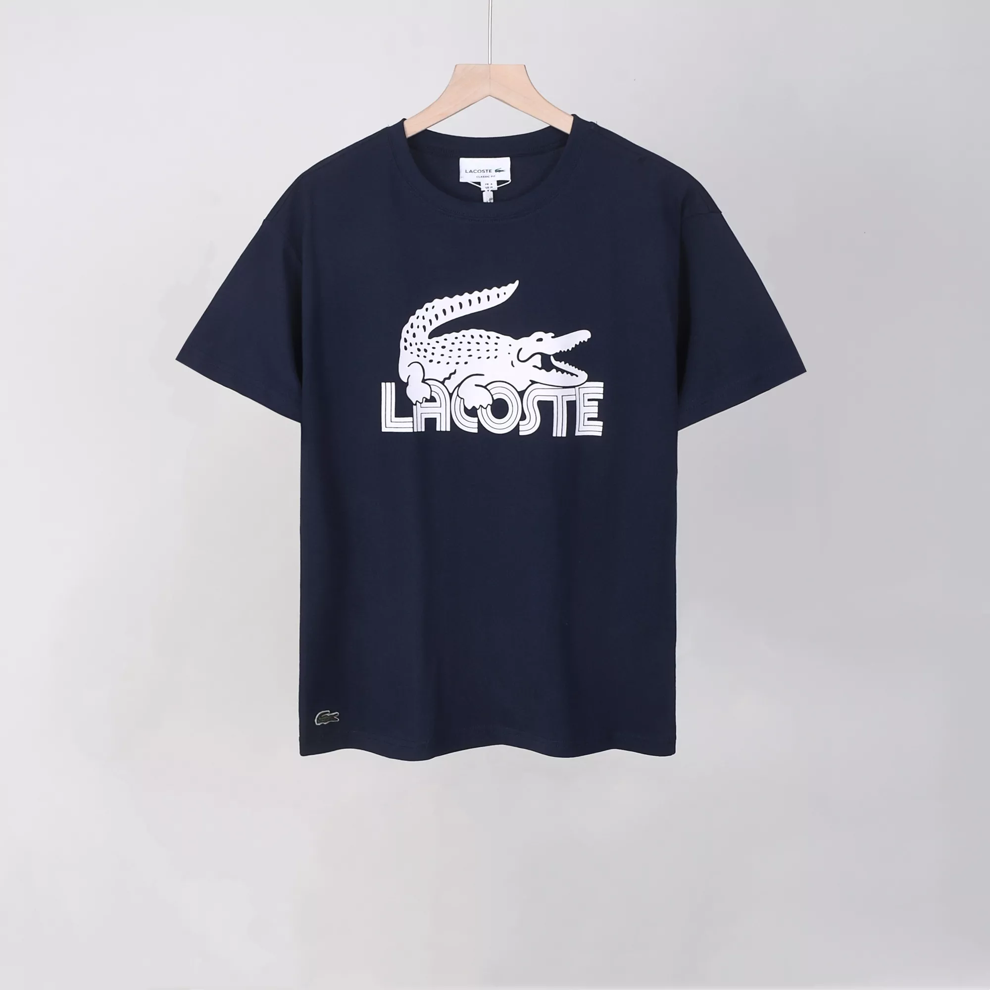 Lacoste T-Shirts Short Sleeved For Men Cozy 8152