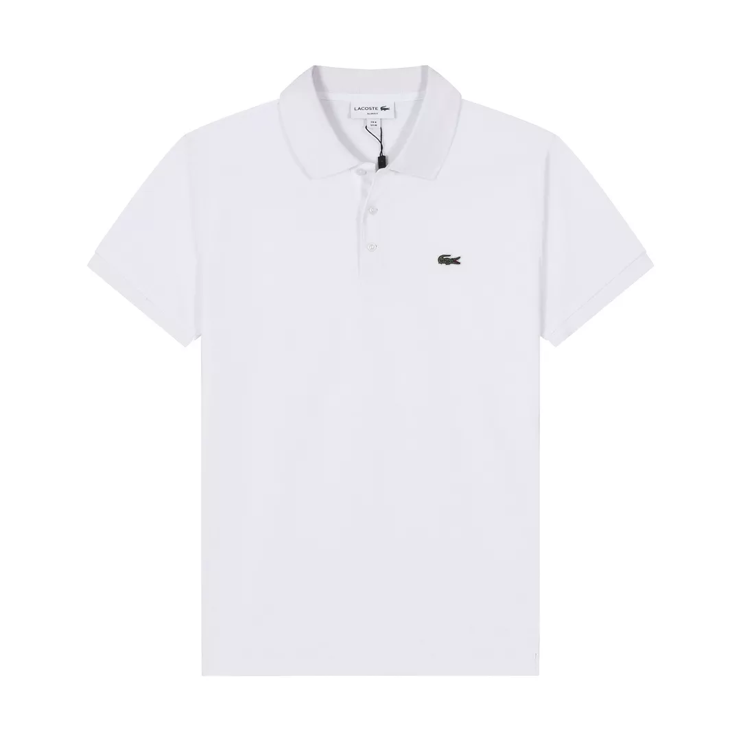 Lacoste T-Shirts Short Sleeved For Men Minimalist 6722
