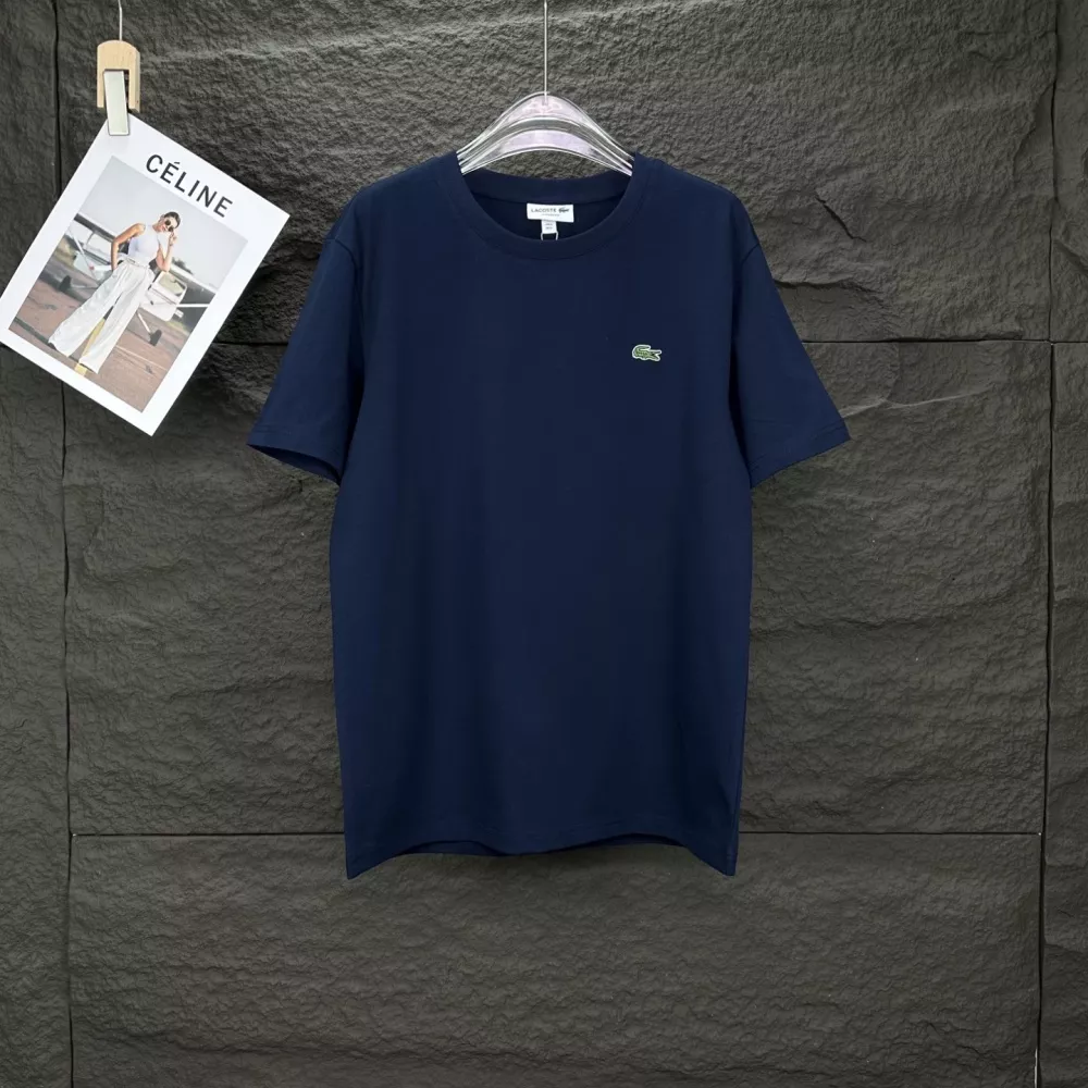 Lacoste T-Shirts Short Sleeved For Unisex Cozy 5760