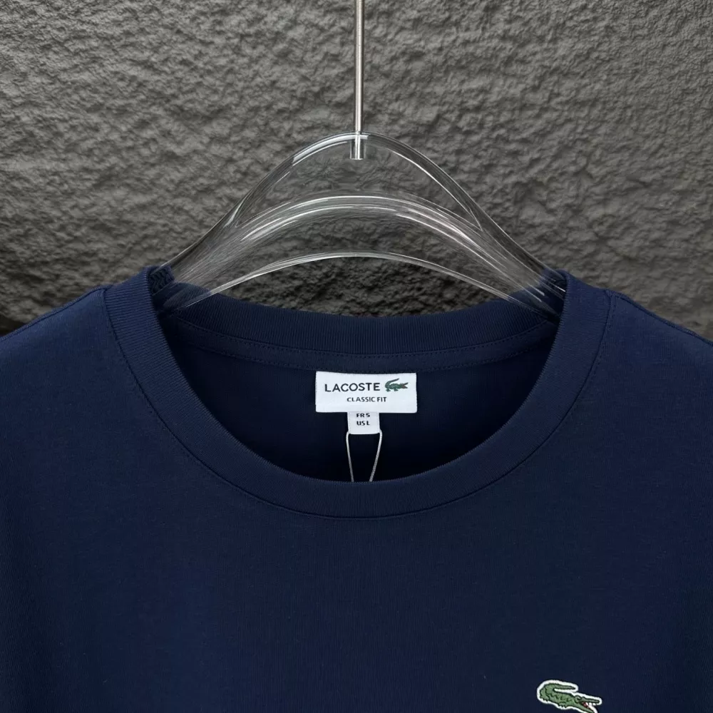 Lacoste T-Shirts Short Sleeved For Unisex Cozy 5760