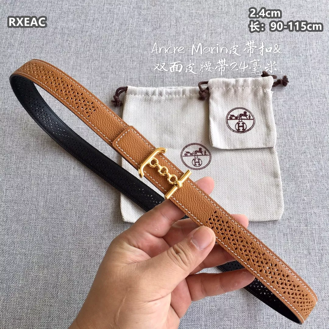 Lightweight 1236 Hermes AAA Quality Belts For Women
