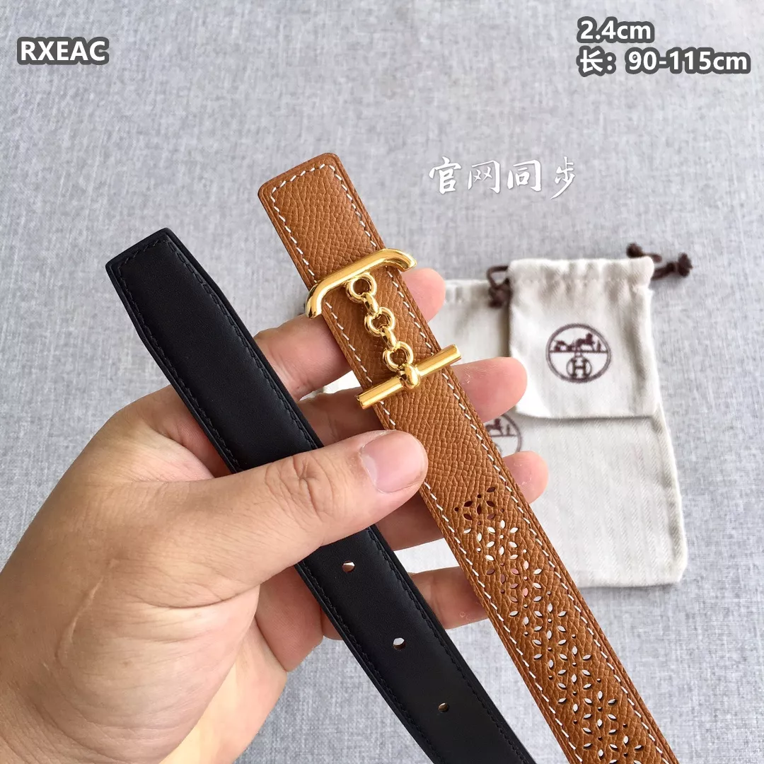 Lightweight 1236 Hermes AAA Quality Belts For Women