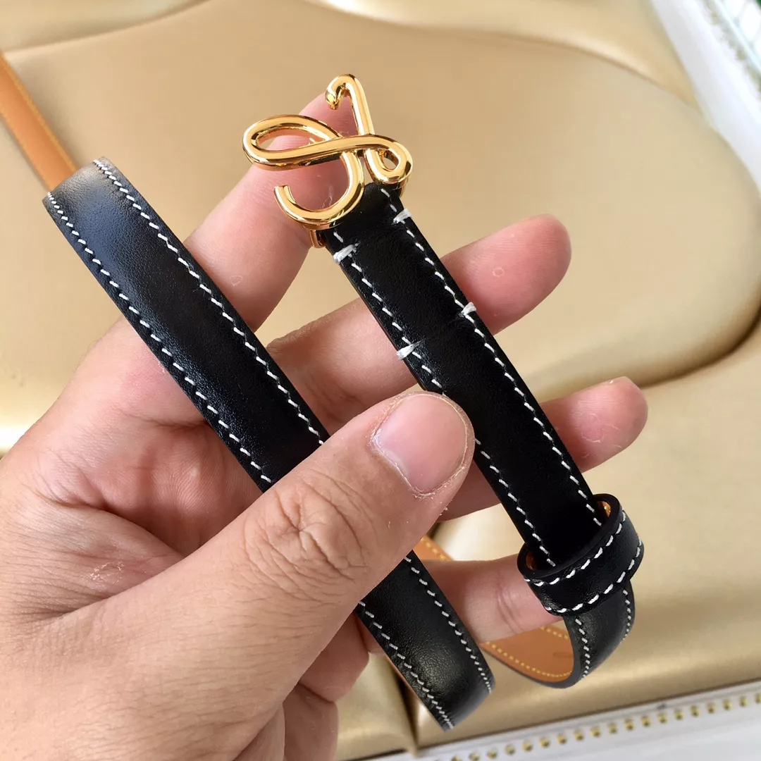 Lightweight 1255 LOEWE AAA Quality Belts In 2.0cm For Women