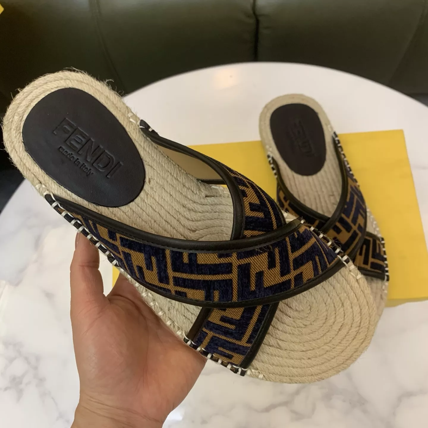 Lightweight 1473 Fendi Slippers For Men