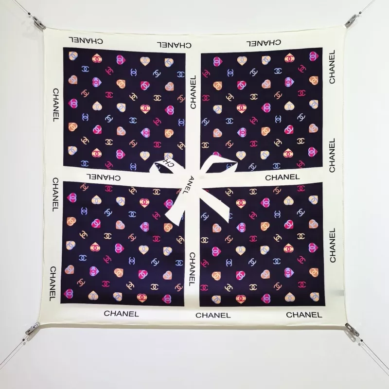 Lightweight 1912 Chanel Silk Squares