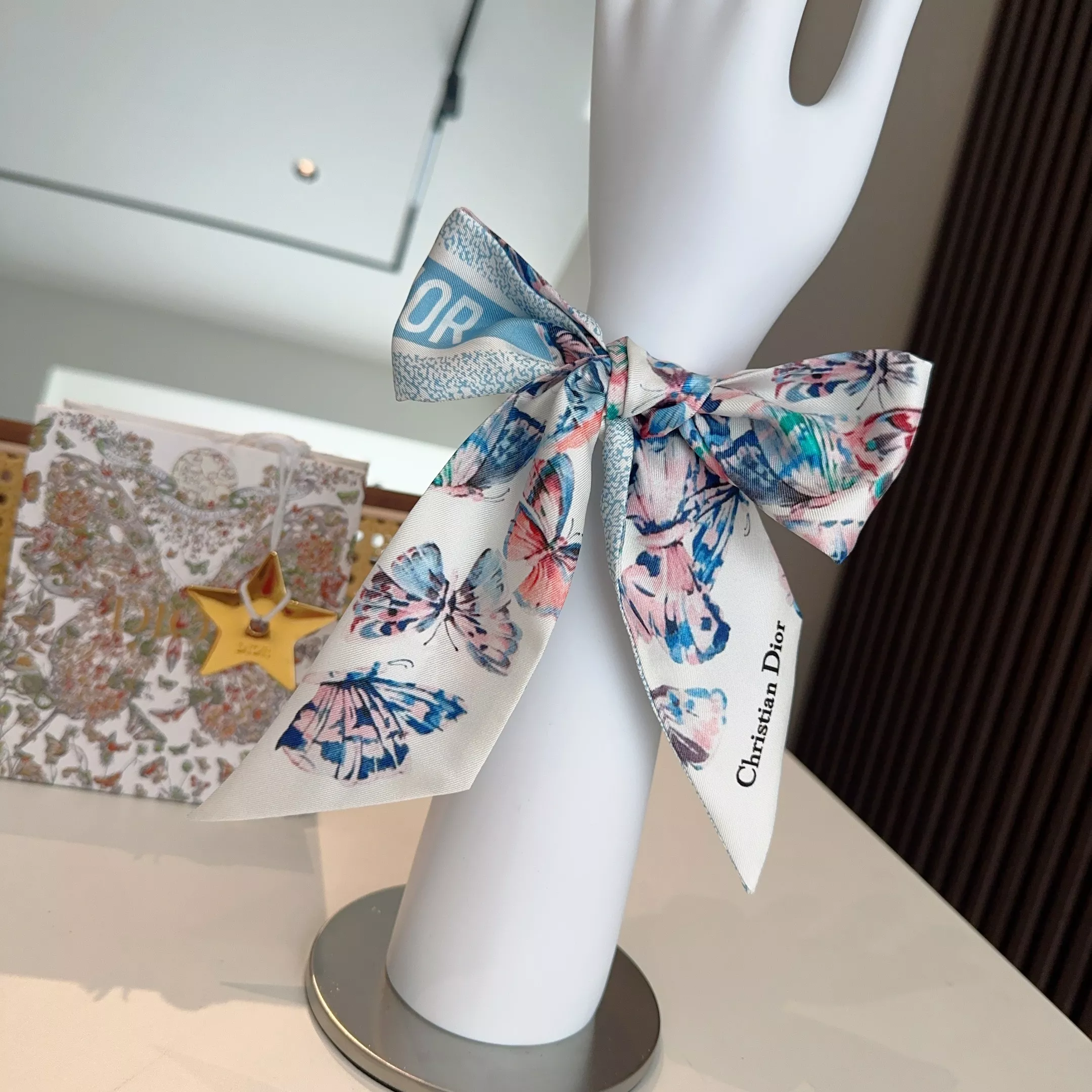 Lightweight 2007 Christian Dior Silk Scarf