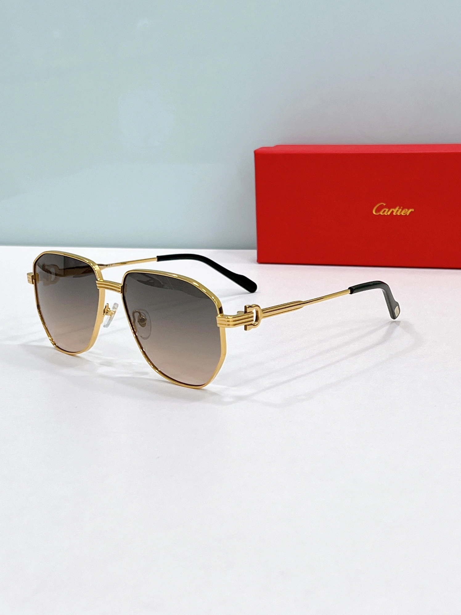 Lightweight 2051 Cartier AAA Quality Sunglassess