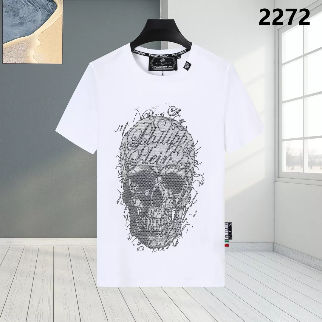 Lightweight 212 Philipp Plein PP T-Shirts Short Sleeved For Men