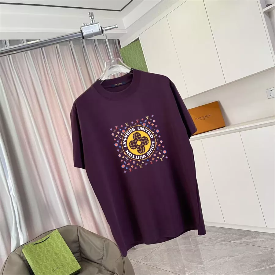 Lightweight 2174 Louis Vuitton LV T-Shirts Short Sleeved For Unisex