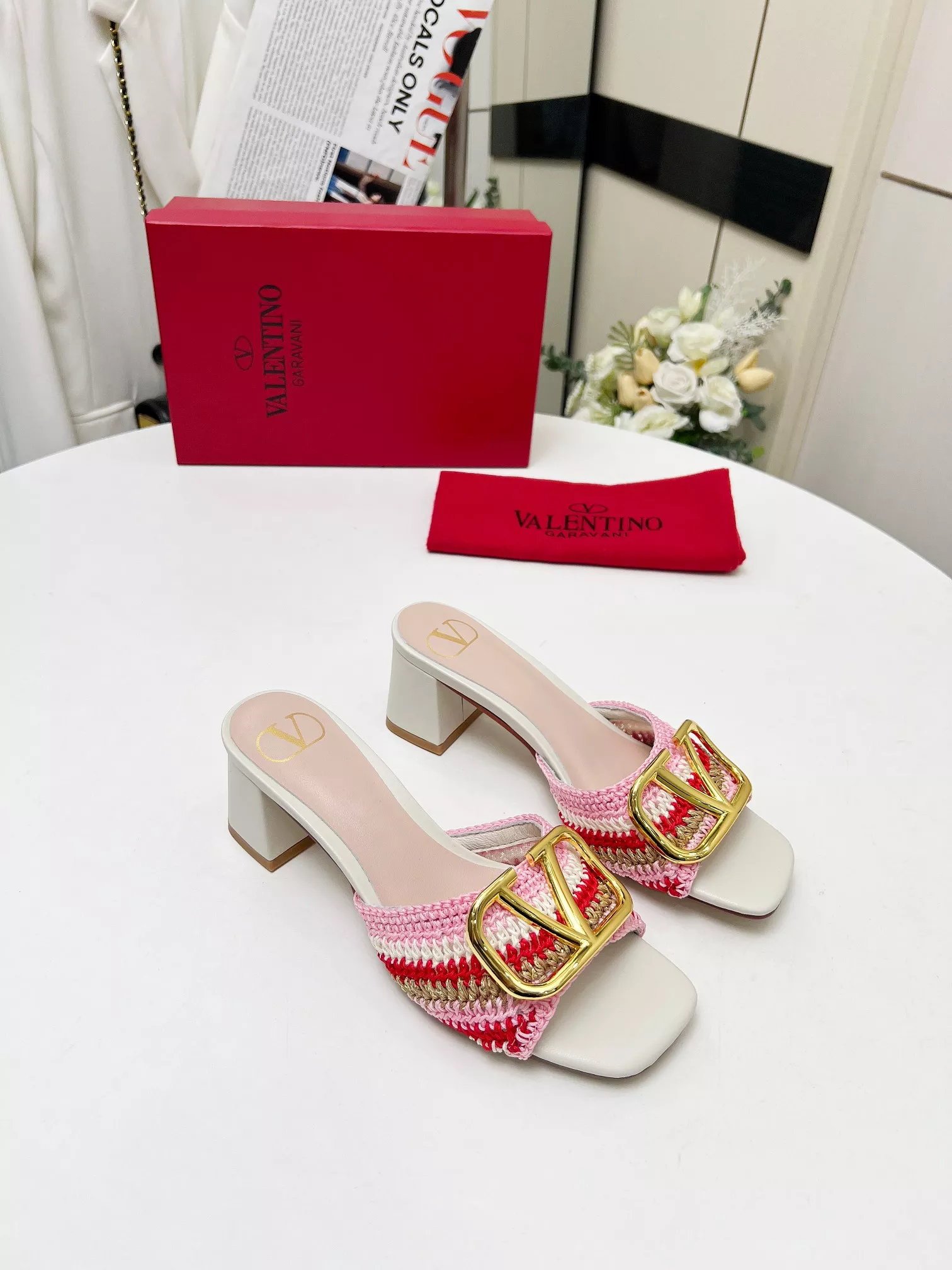Lightweight 2268 Valentino Slippers For Women