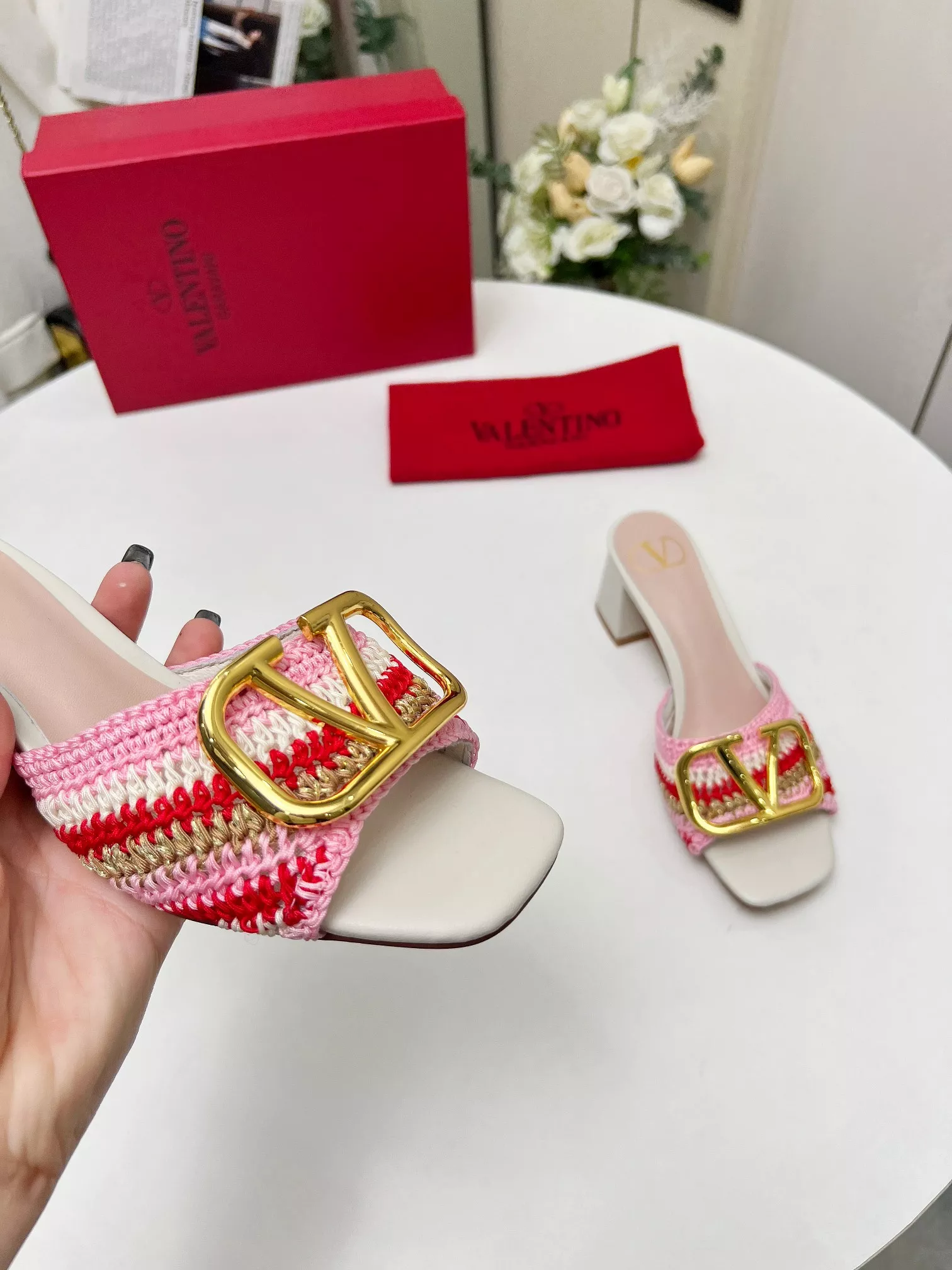 Lightweight 2268 Valentino Slippers For Women