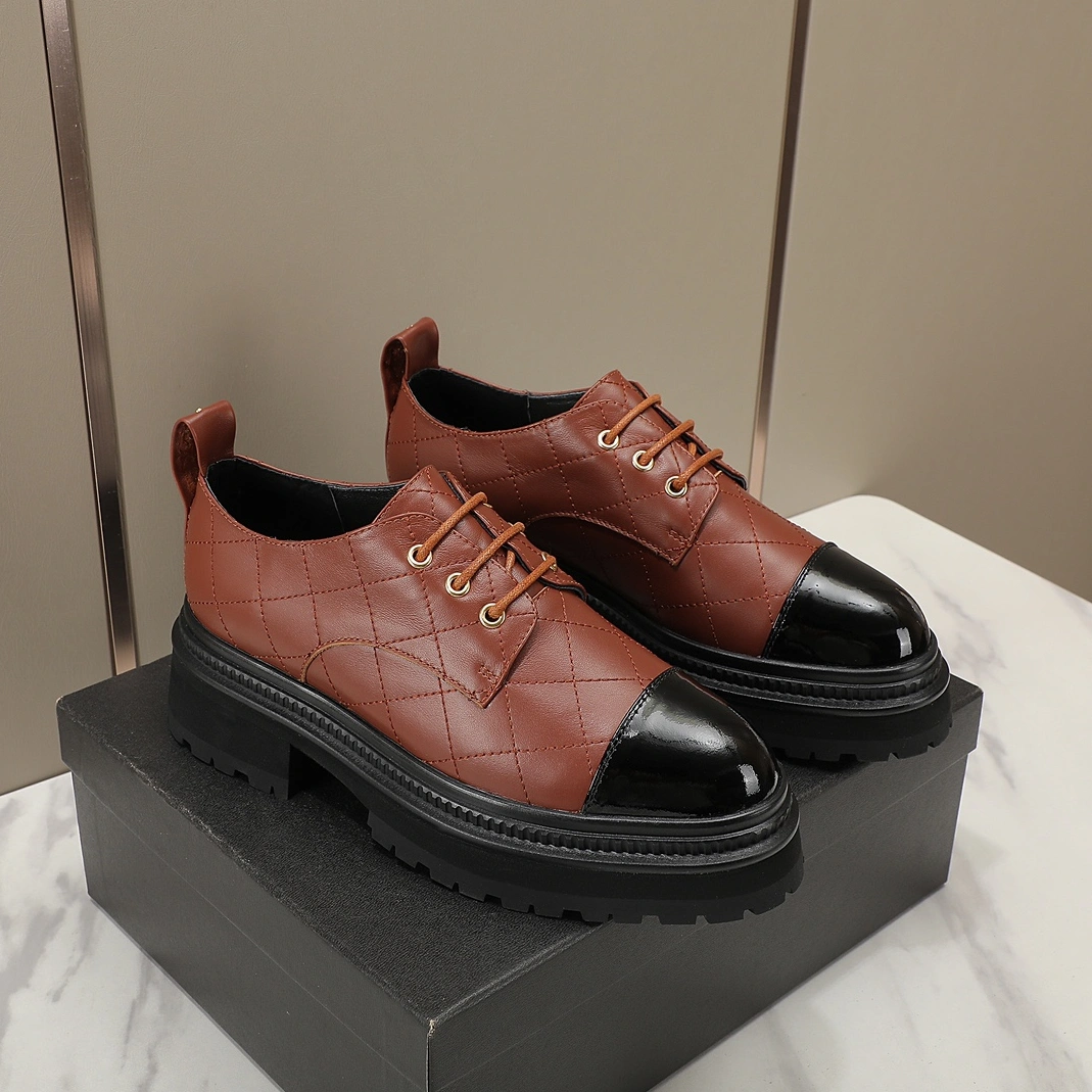 Lightweight 2398 Chanel Leather Shoes For Women