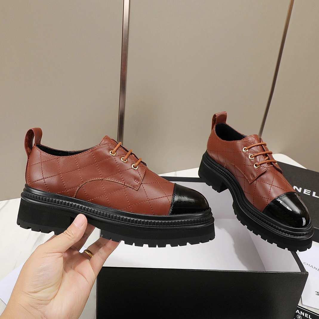 Lightweight 2398 Chanel Leather Shoes For Women