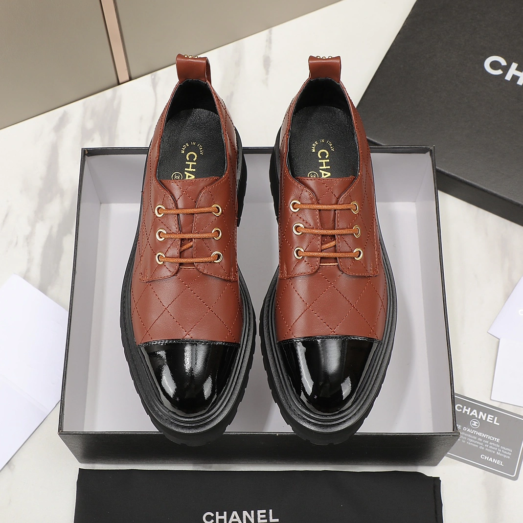 Lightweight 2398 Chanel Leather Shoes For Women