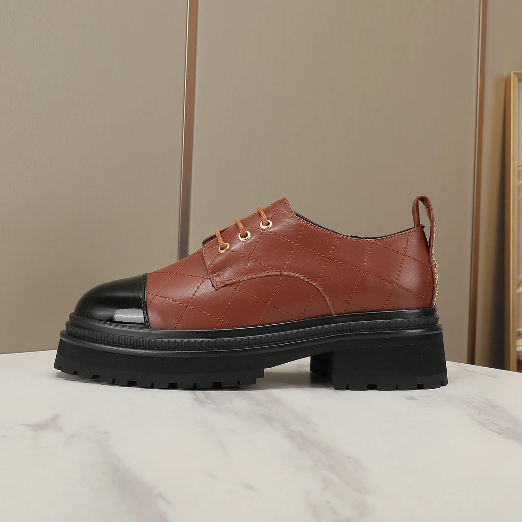 Lightweight 2398 Chanel Leather Shoes For Women
