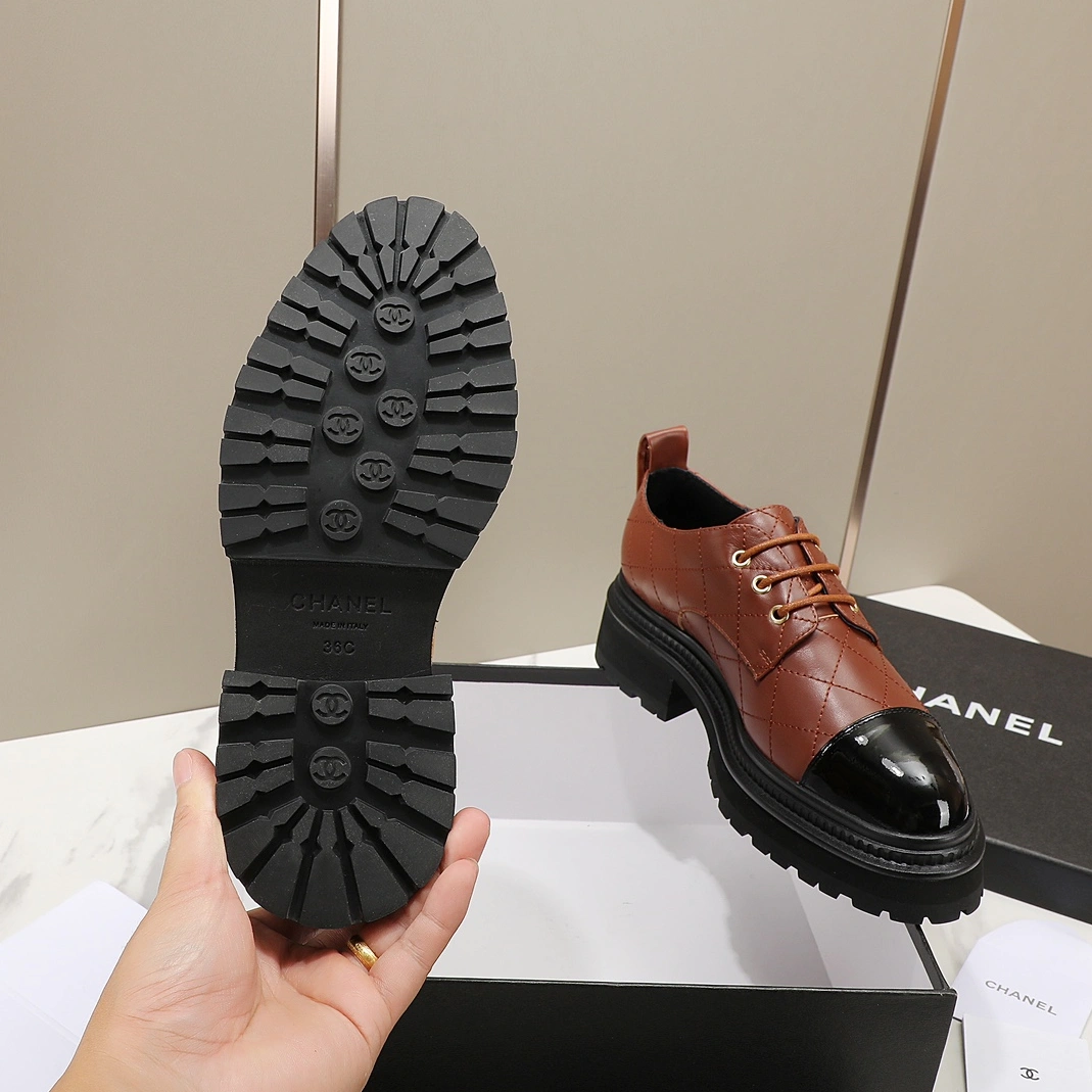 Lightweight 2398 Chanel Leather Shoes For Women