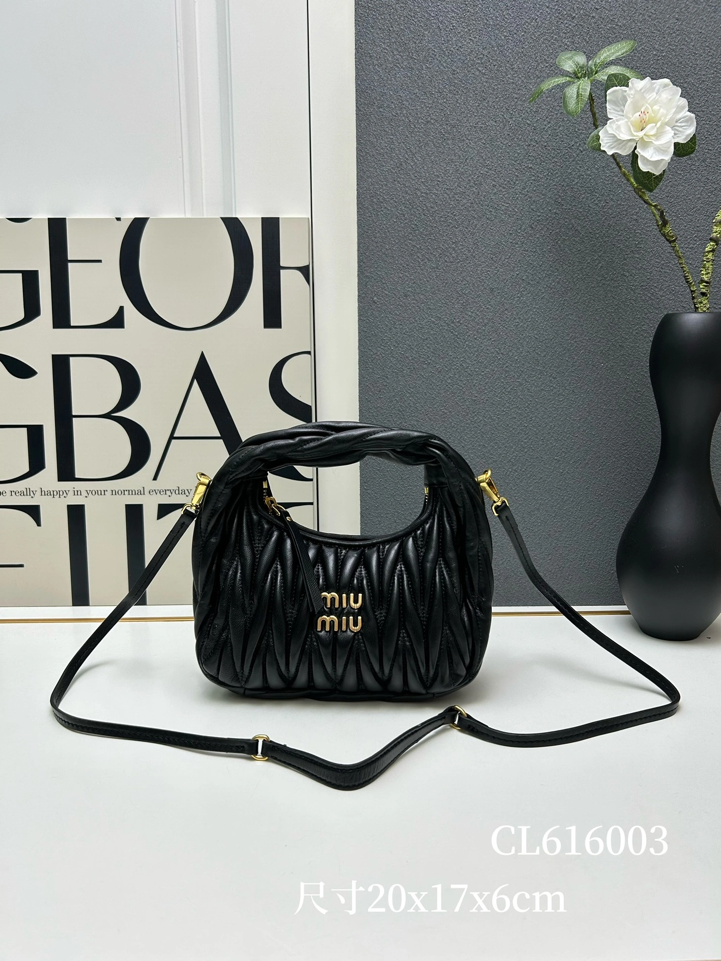 Lightweight 266 MIU MIU AAA Quality Messenger Bags For Women