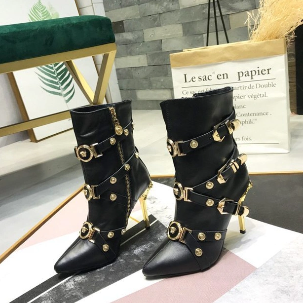 Lightweight 2667 Versace Boots For Women