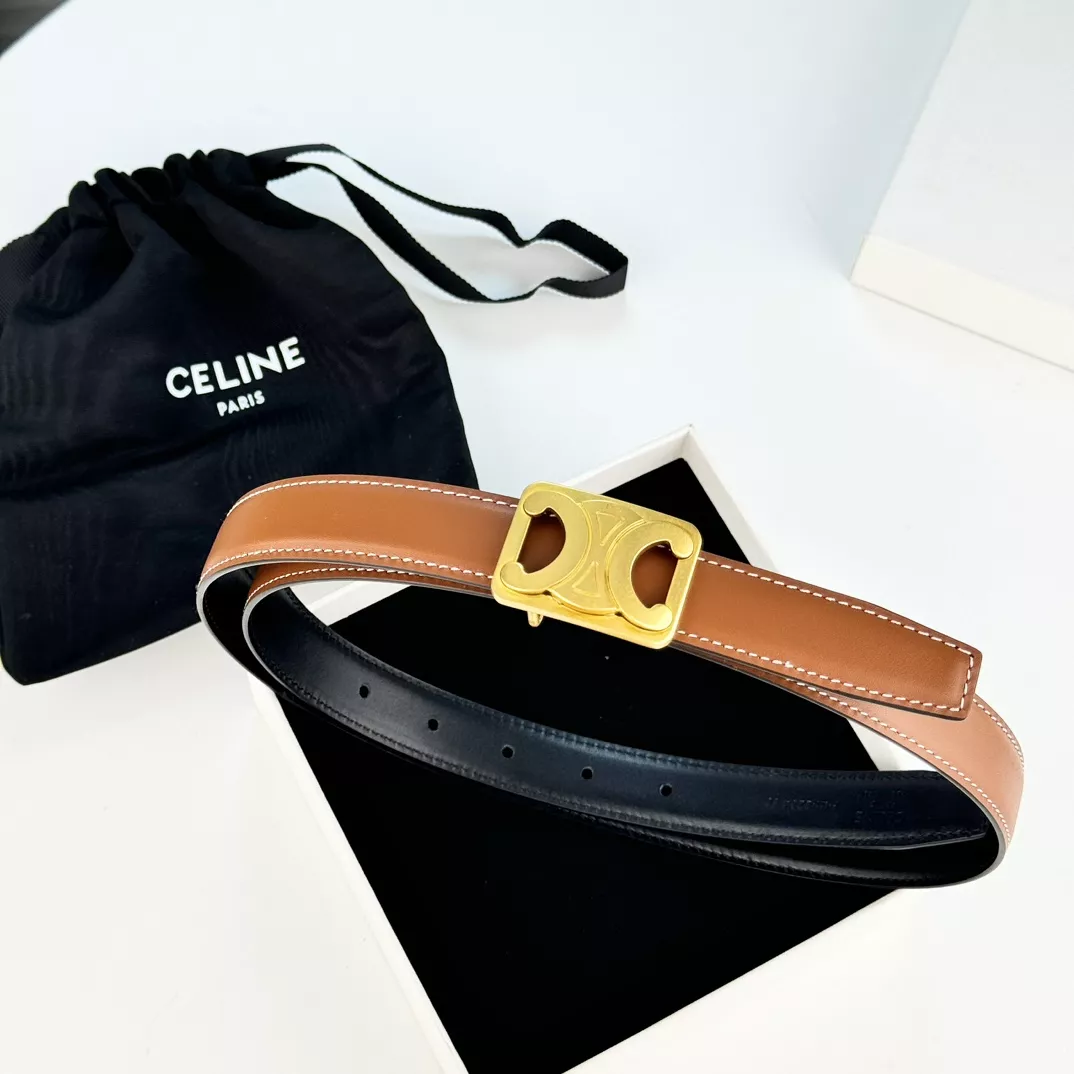 Lightweight 2712 Celine AAA Quality Belts In 2.5cm For Women