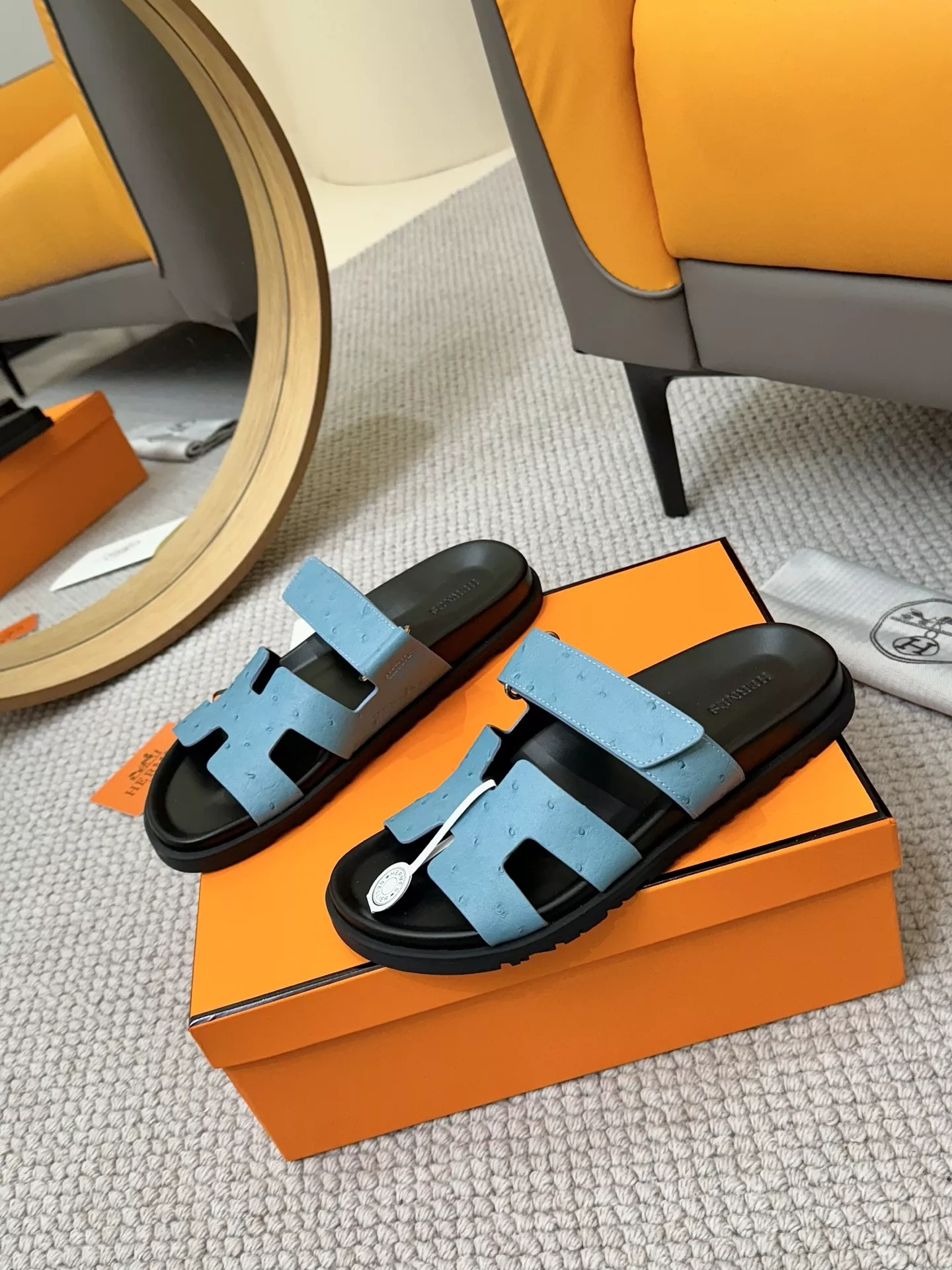 Lightweight 289 Hermes Slippers For Men