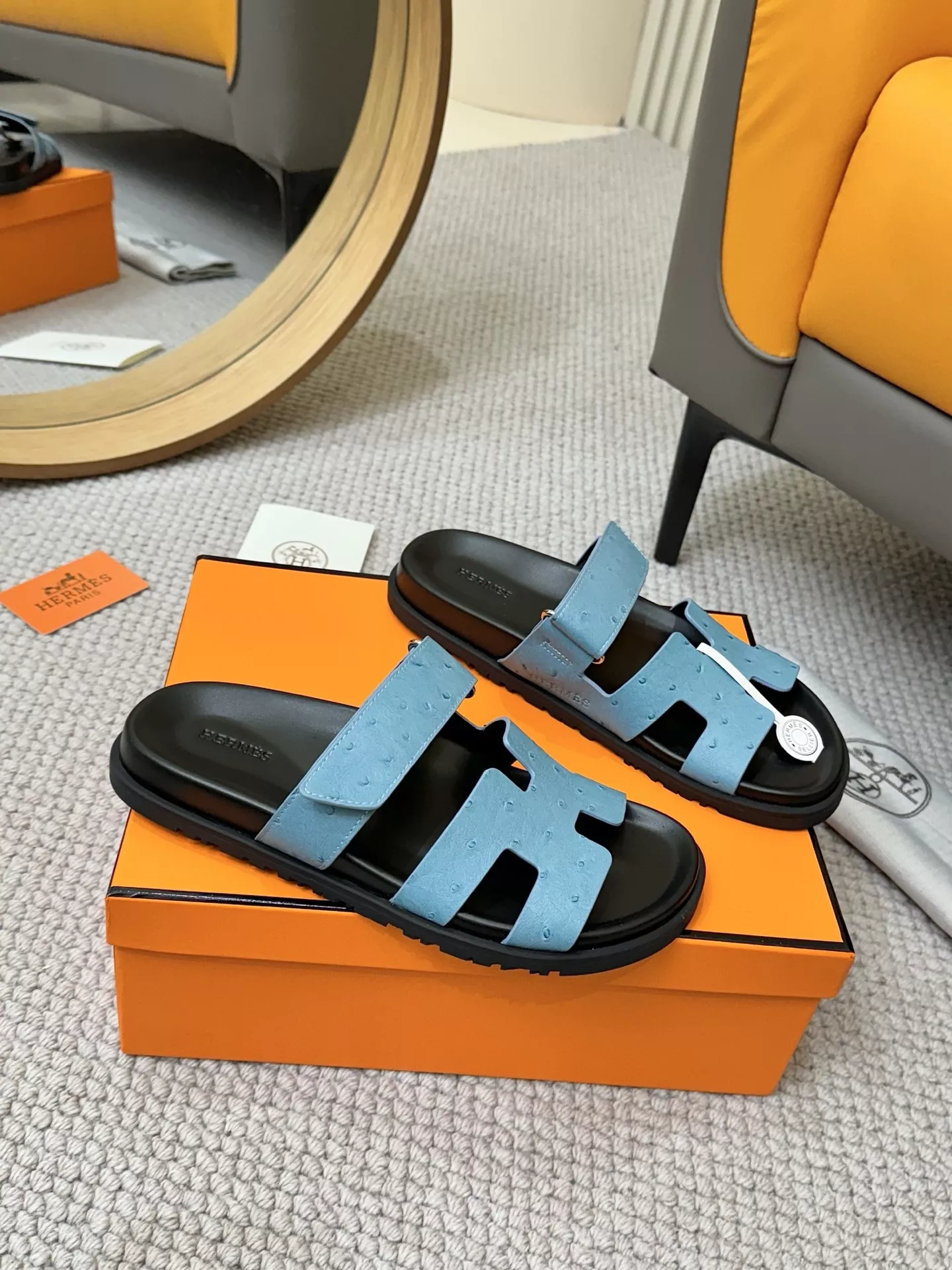 Lightweight 289 Hermes Slippers For Men