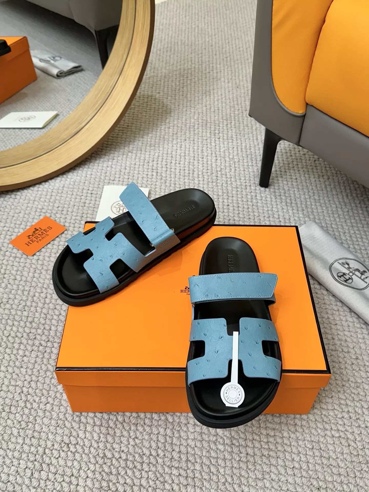 Lightweight 289 Hermes Slippers For Men