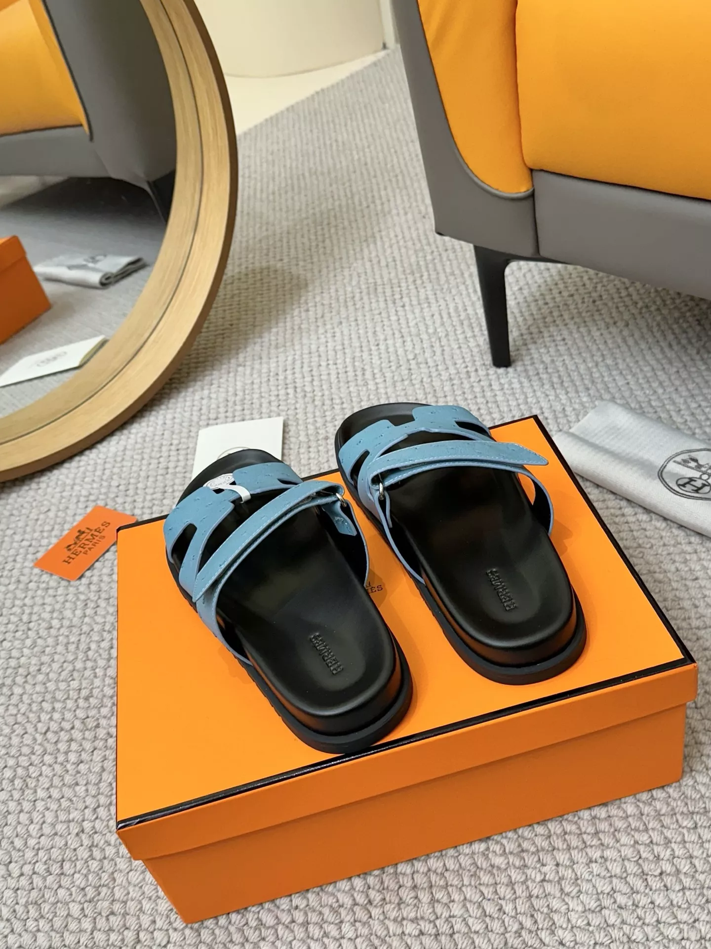 Lightweight 289 Hermes Slippers For Men