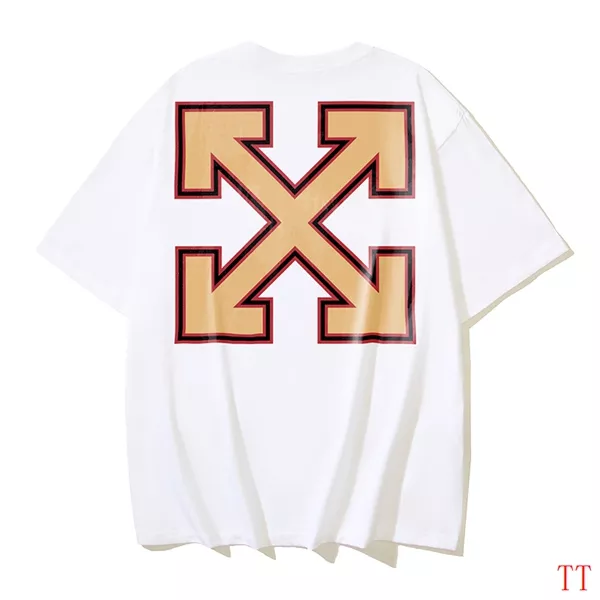 Lightweight 2944 Off-White T-Shirts Short Sleeved For Unisex